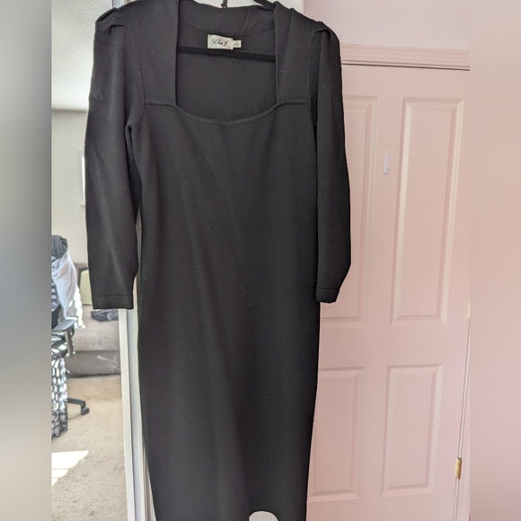 Eliza J Long Sleeve Bodycon Dress, size L - Picture 3 of 5